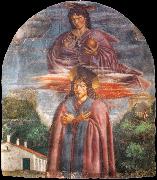 Andrea del Castagno St Julian and the Redeemer oil painting artist